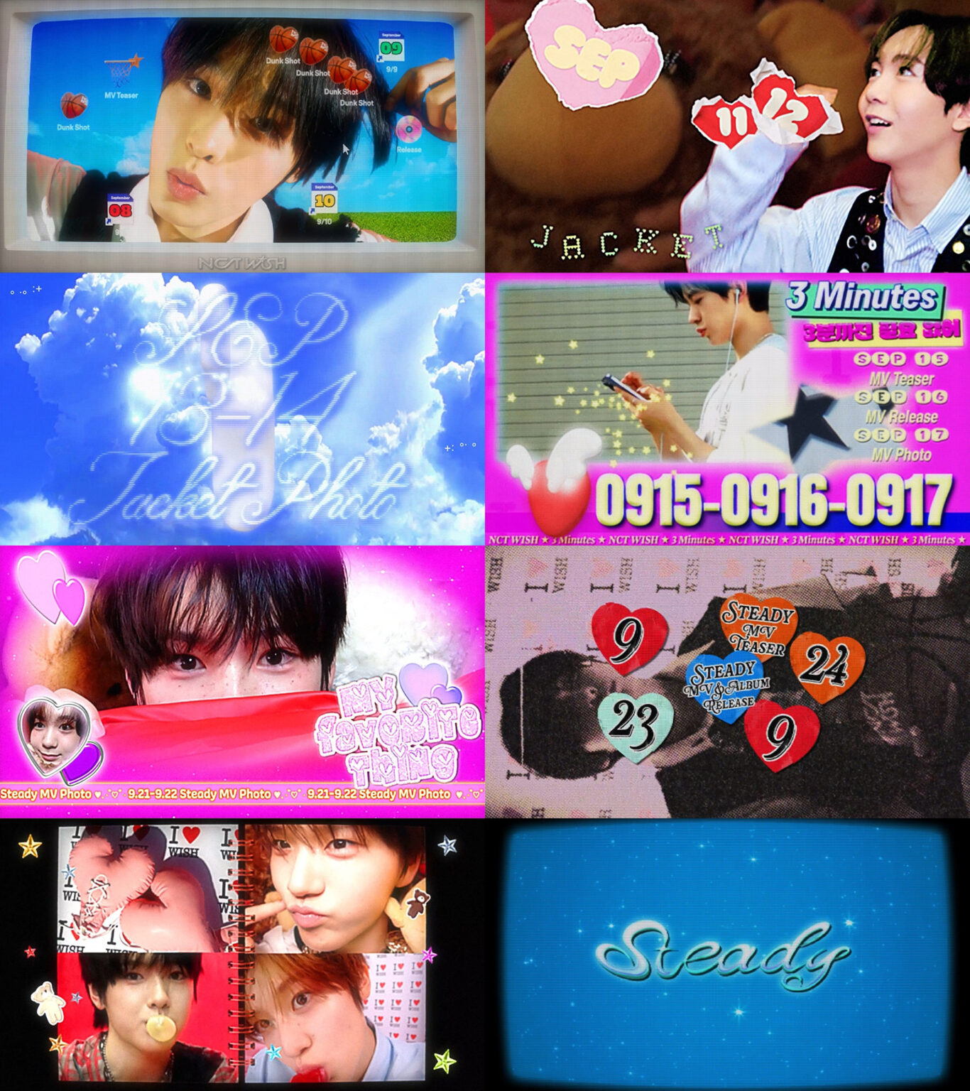 NCT WISH 初のミニアルバム「Steady」スケジュールクリップ公開が話題に! ミュージックビデオ3編を公開予告! 4443efc0571964d6227f794aed6547ce.jpg