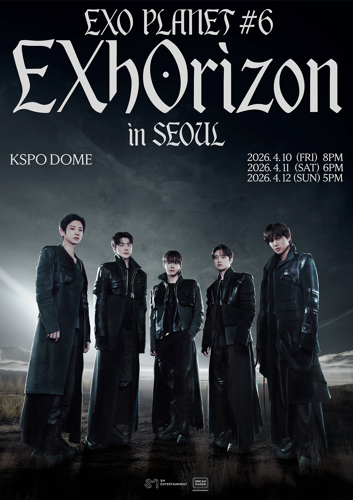 EXO PLANET #6 EXhOrizon コンサートポスター