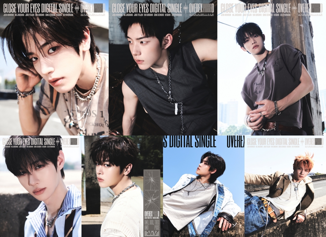 CLOSE YOUR EYES OVEREXPOSED コンセプトフォト