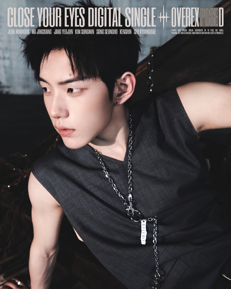 CLOSE YOUR EYES OVEREXPOSED コンセプトフォト