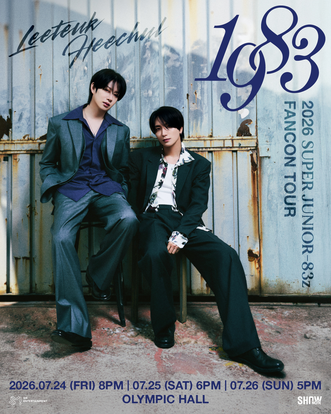 SUPER JUNIOR-83z イトゥク ヒチョル ファンコンツアー1983