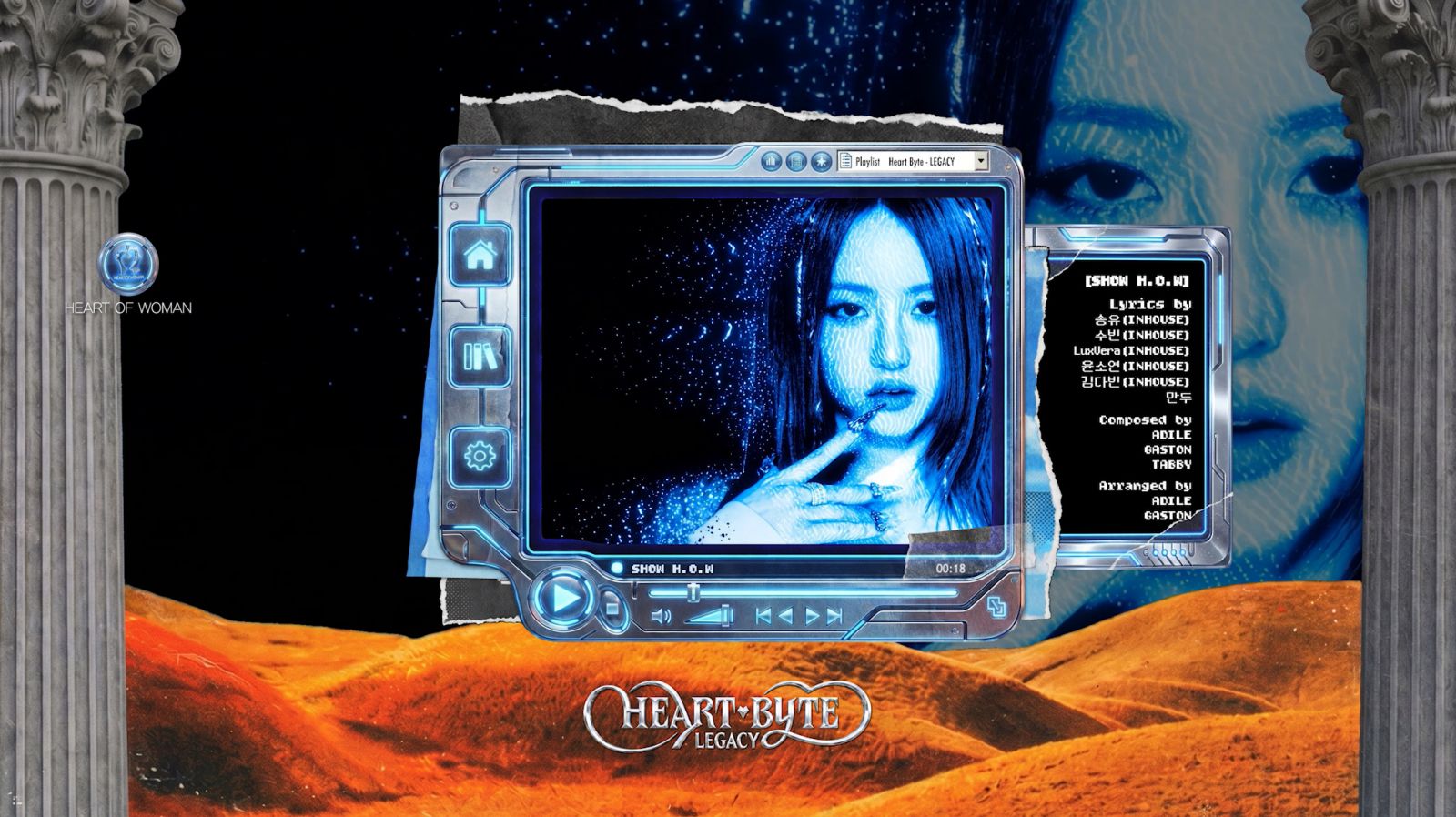 HEART OF WOMAN ハイライトメドレーカット