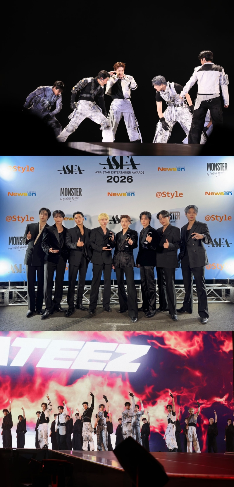ATEEZ ASEA 2026 大賞受賞