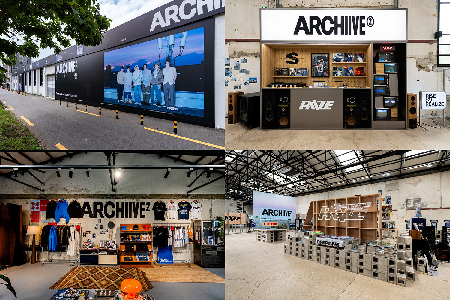 RIIZE 2ndミニアルバム発売記念ポップアップ ARCHIIVE² 会場の様子1