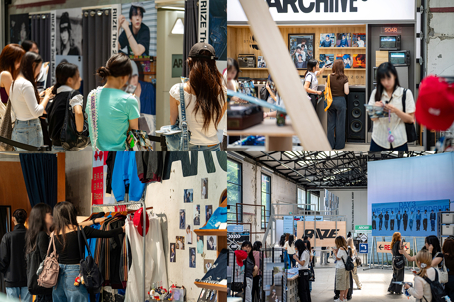 RIIZE 2ndミニアルバム発売記念ポップアップ ARCHIIVE² 会場の様子2