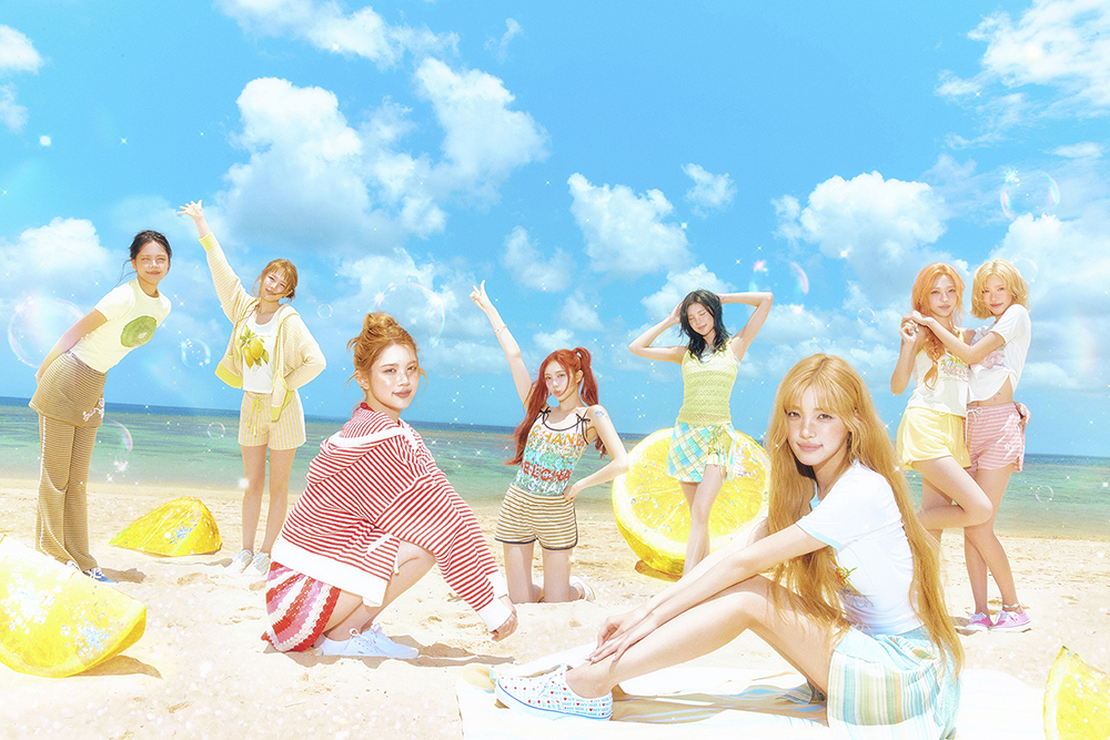 Hearts2Hearts 2ndミニアルバム「Lemon Tang」ティザーイメージ1