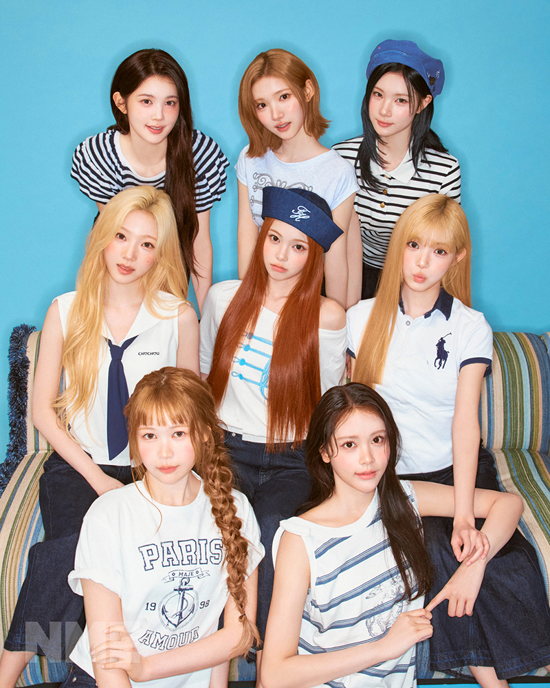 Hearts2Hearts NMEデジタルカバー(画像クレジット:NME)