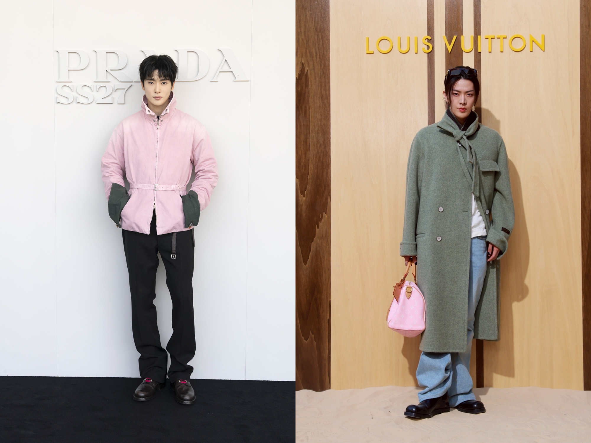 NCT ジェヒョンとユウタ ヨーロッパのファッションウィーク現場