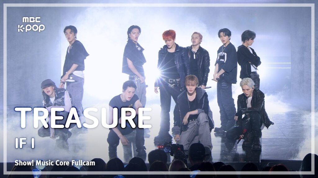 TREASURE　「IF I」ショー!音楽中心出演　全曲ヒップホップを支えた崩れない生歌