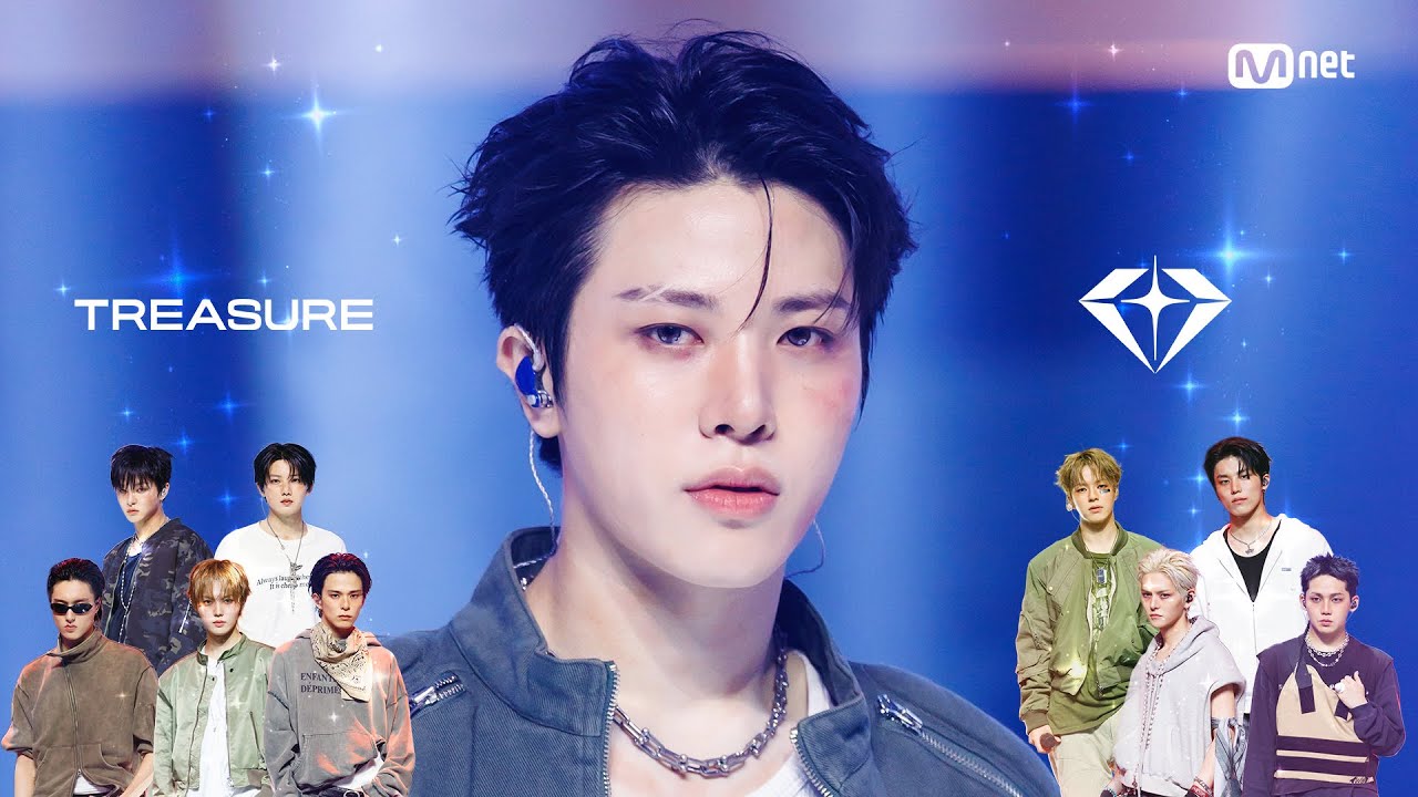 TREASURE　M COUNTDOWN　「IF I」がデビュー後初の1位　ジョンファンがMCを務める番組で受け取ったトロフィー