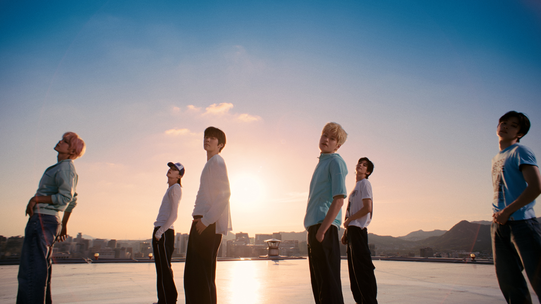 RIIZE 2ndミニアルバム収録曲「D-D-Done」パフォーマンスビデオの場面