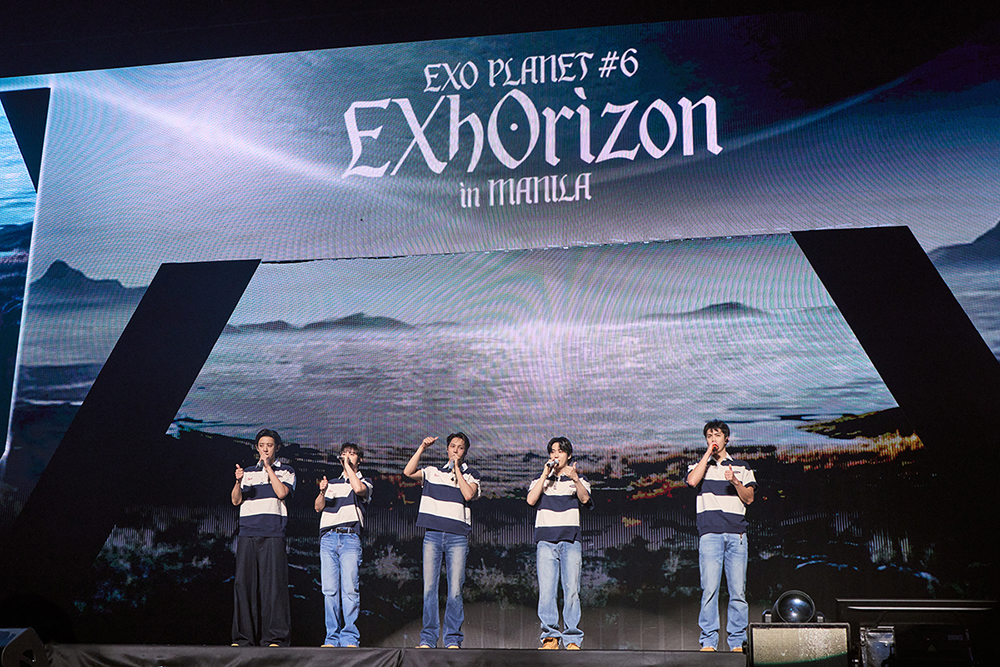 EXO 6度目の単独コンサートツアー「EXO PLANET #6 - EXhOrizon」マニラ公演の様子3