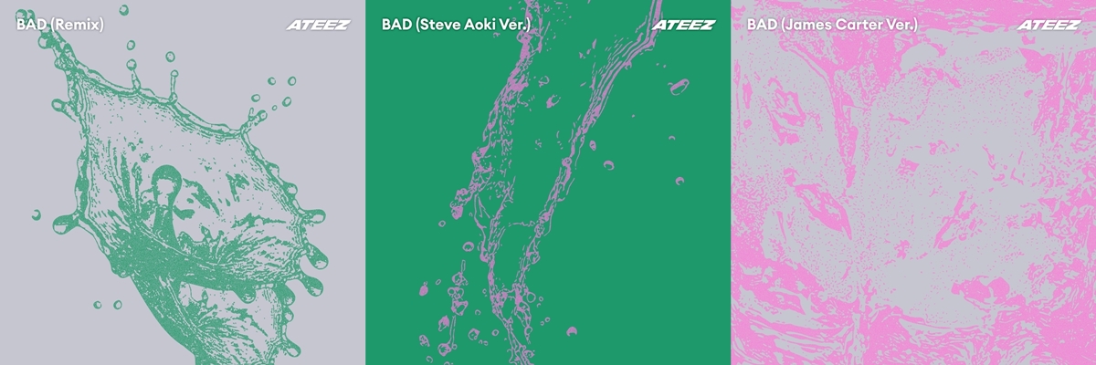 ATEEZ BADリミックス公開のビジュアル