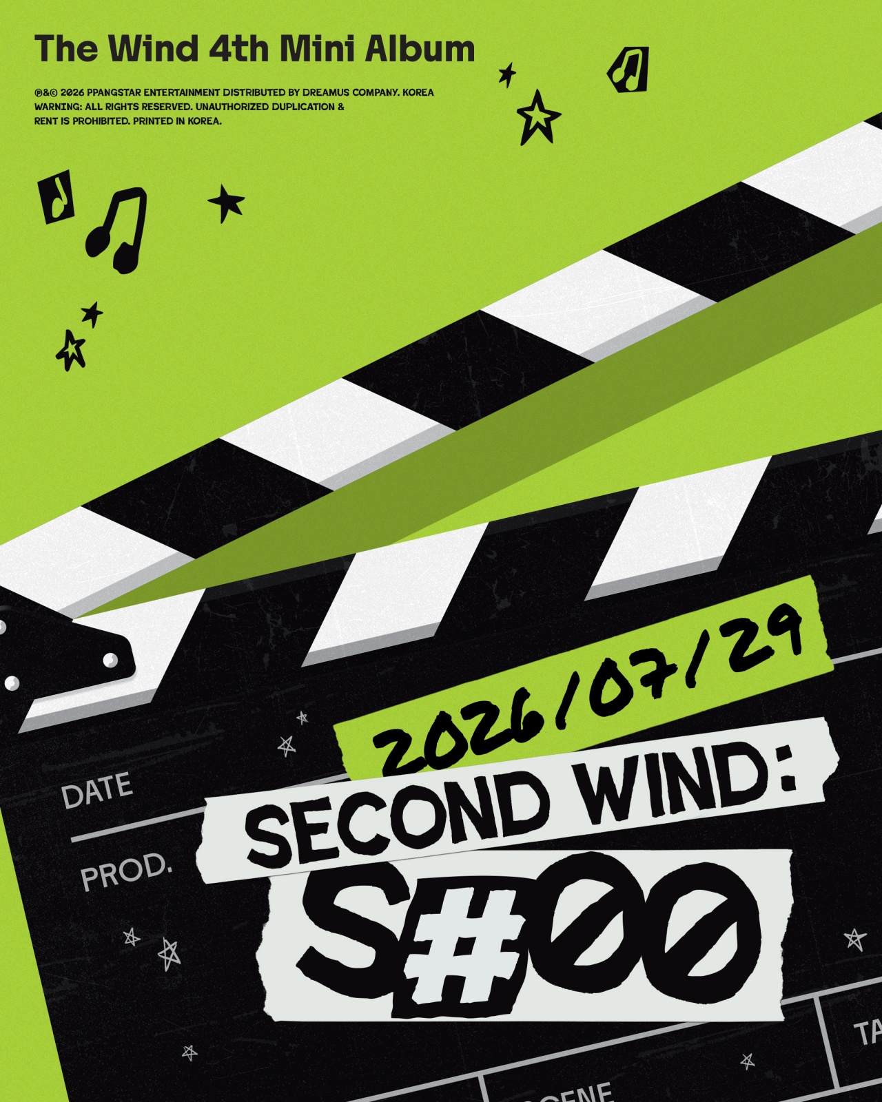 The Wind 4thミニアルバム「Second Wind : S#00」カムバックティーザー