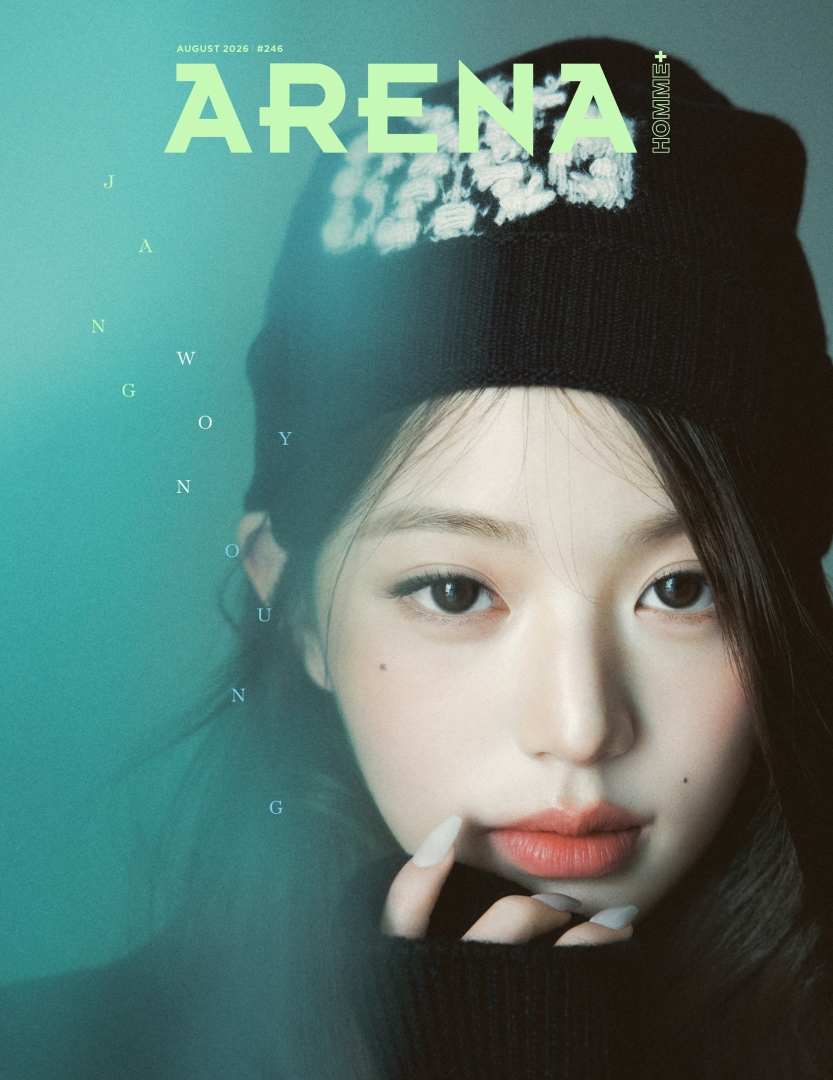 「ARENA HOMME+」8月号のカバーを飾ったIVEチャン・ウォニョン