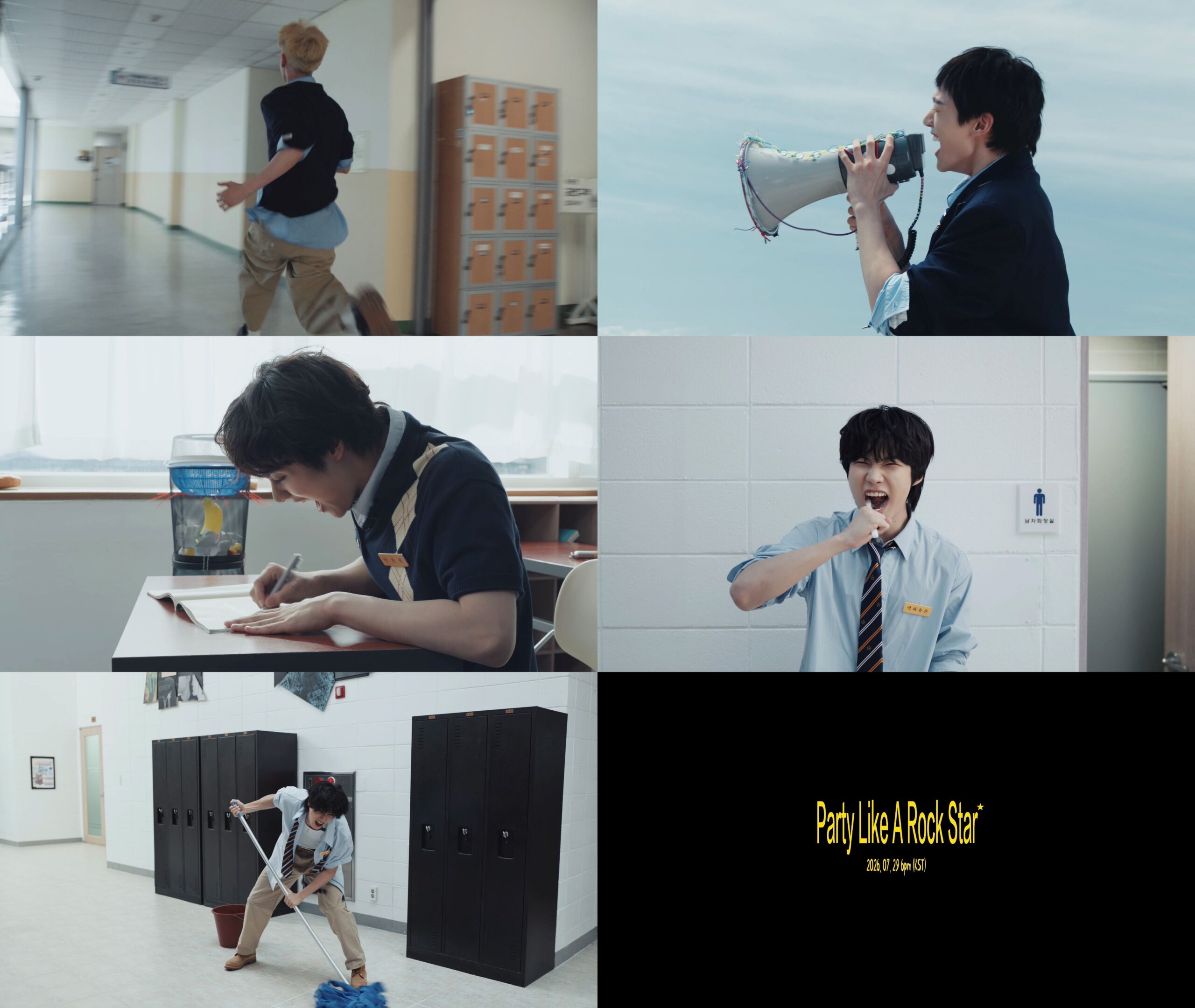 The Wind 4thミニアルバム「Second Wind : S#00」タイトル曲「Party Like A Rock Star」MVティザーの合本カット