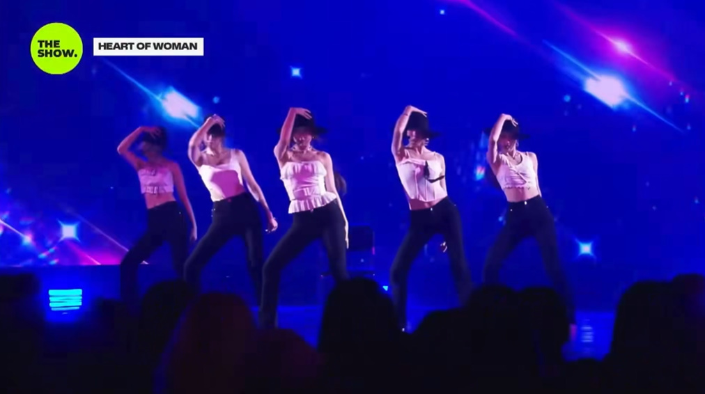 HEART OF WOMAN THE SHOW ダンスブレイクの群舞