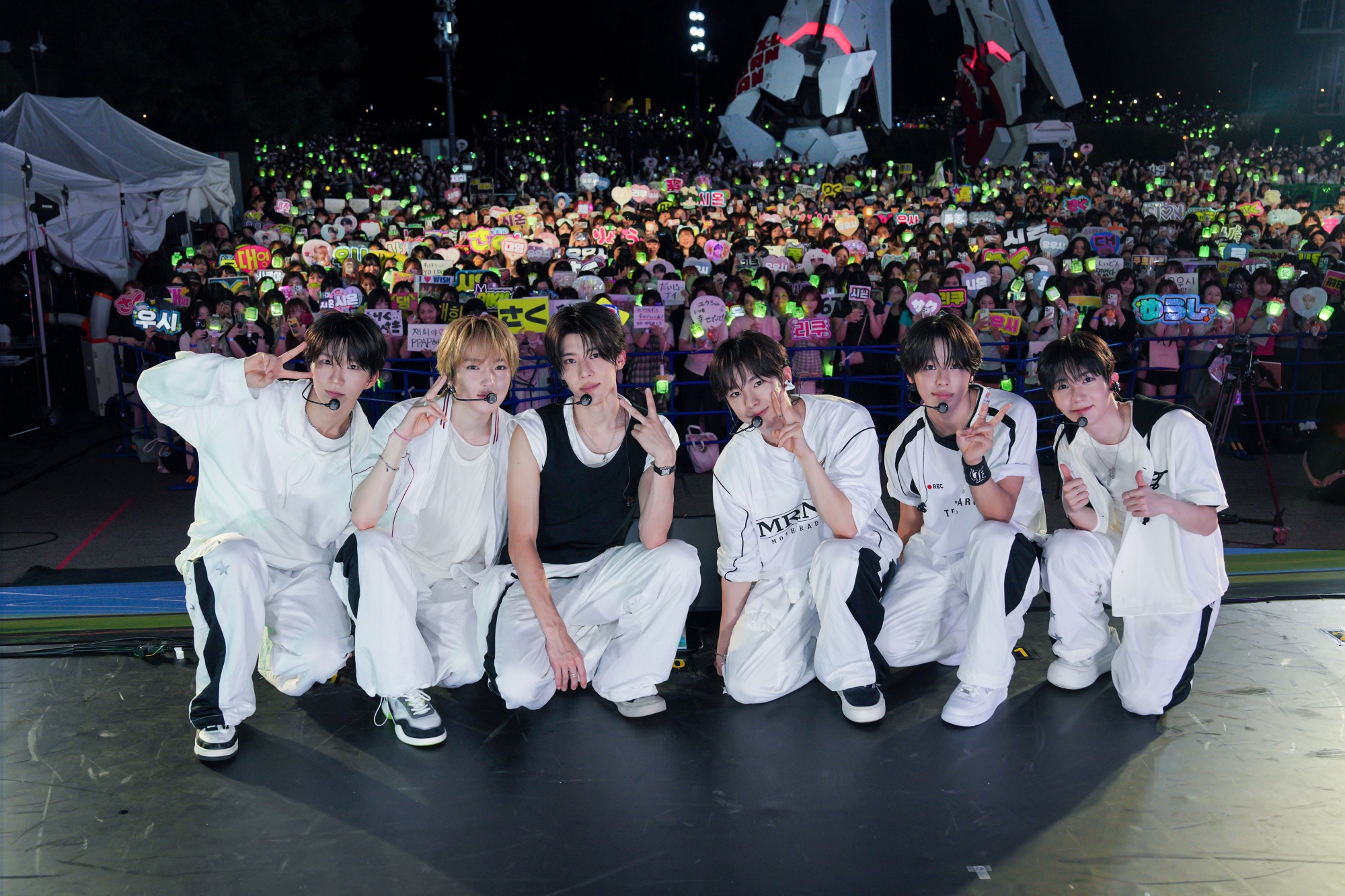 NCT WISH 日本シングル発売記念ショーケースの様子
