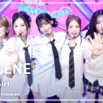 RESCENE　ショー!音楽中心「Pretty Girl」　何度も見返される2分ちょうどのリヴとメイ