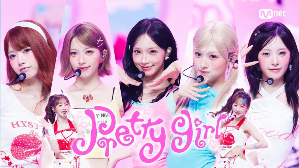 RESCENE　M COUNTDOWN「Pretty Girl」初披露　原曲のKARAニコルがサプライズ登場