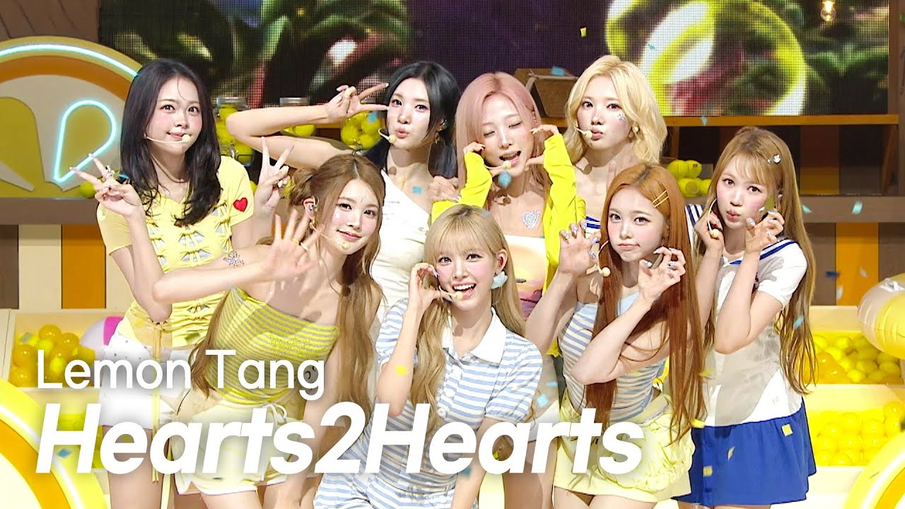 Hearts2Hearts　Show Champion「Lemon Tang」2度目の1位　デビュー500日目はジュウンのツインテールに沸く