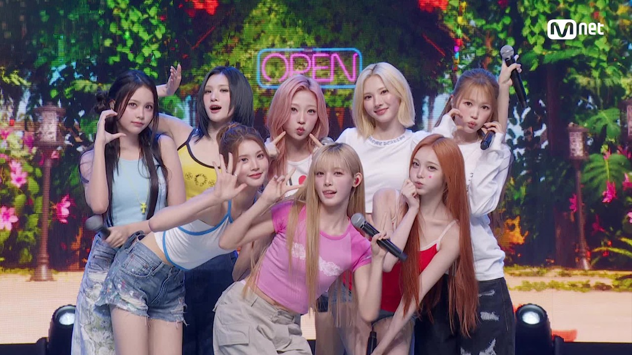Hearts2Hearts　M COUNTDOWN　3週目の「Lemon Tang」　翌日にミュージックステーション出演