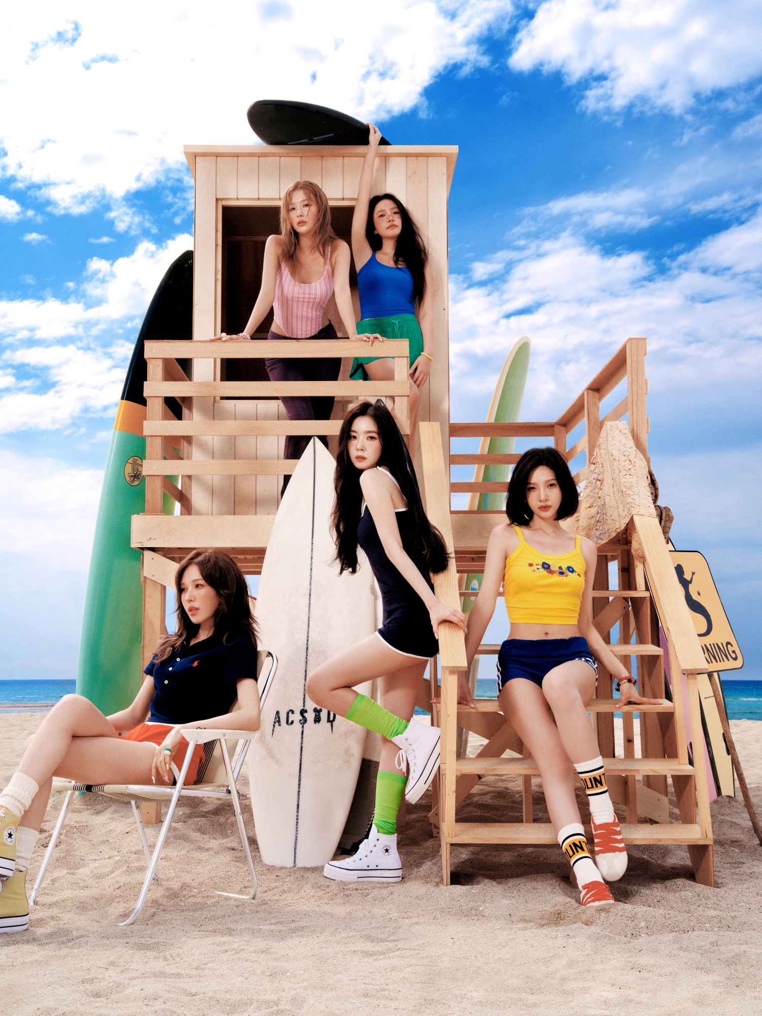 Red Velvet 夏のミニアルバム「Velvet Summer」ティザーイメージ