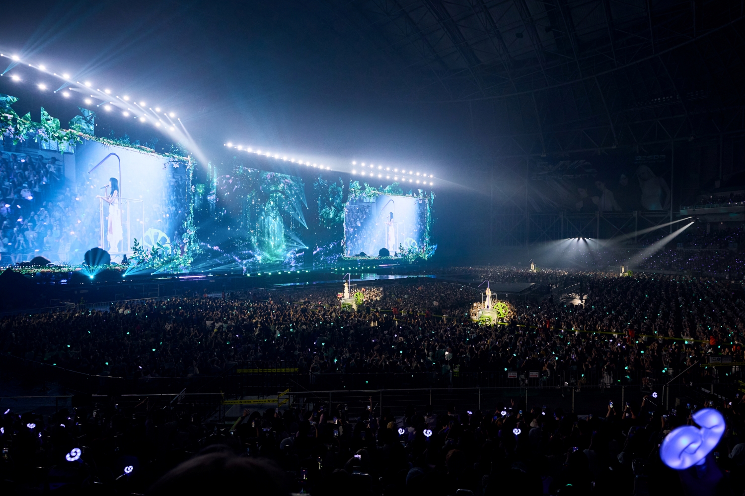 aespa 高尺スカイドーム公演の会場全景