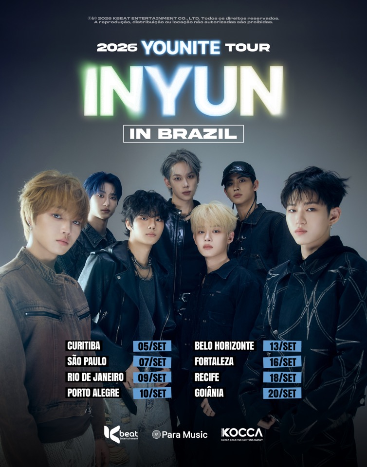 2026 YOUNITE TOUR INYUN IN BRAZIL のポスター
