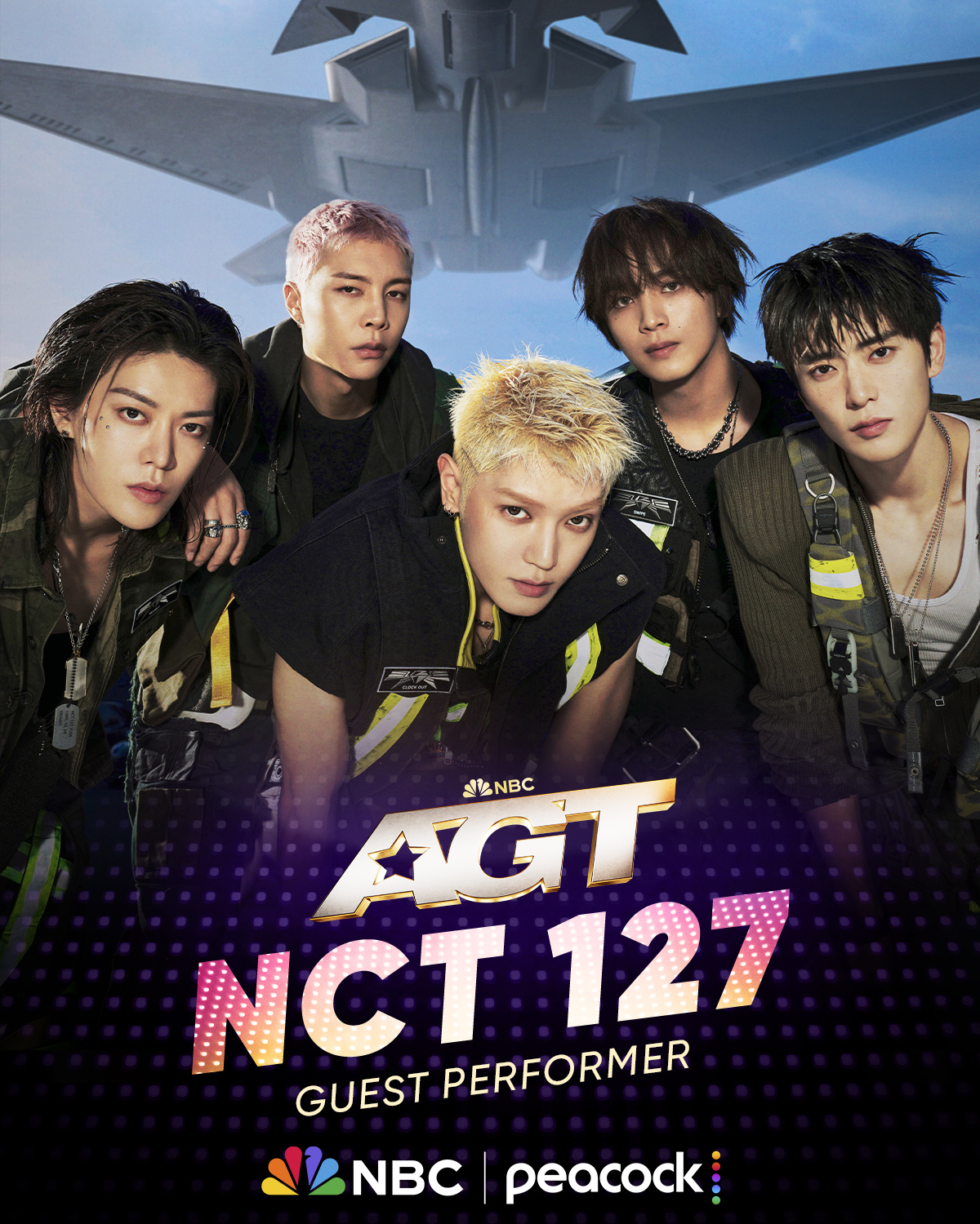 米「アメリカズ・ゴット・タレント」出演を告知するNCT 127のイメージ