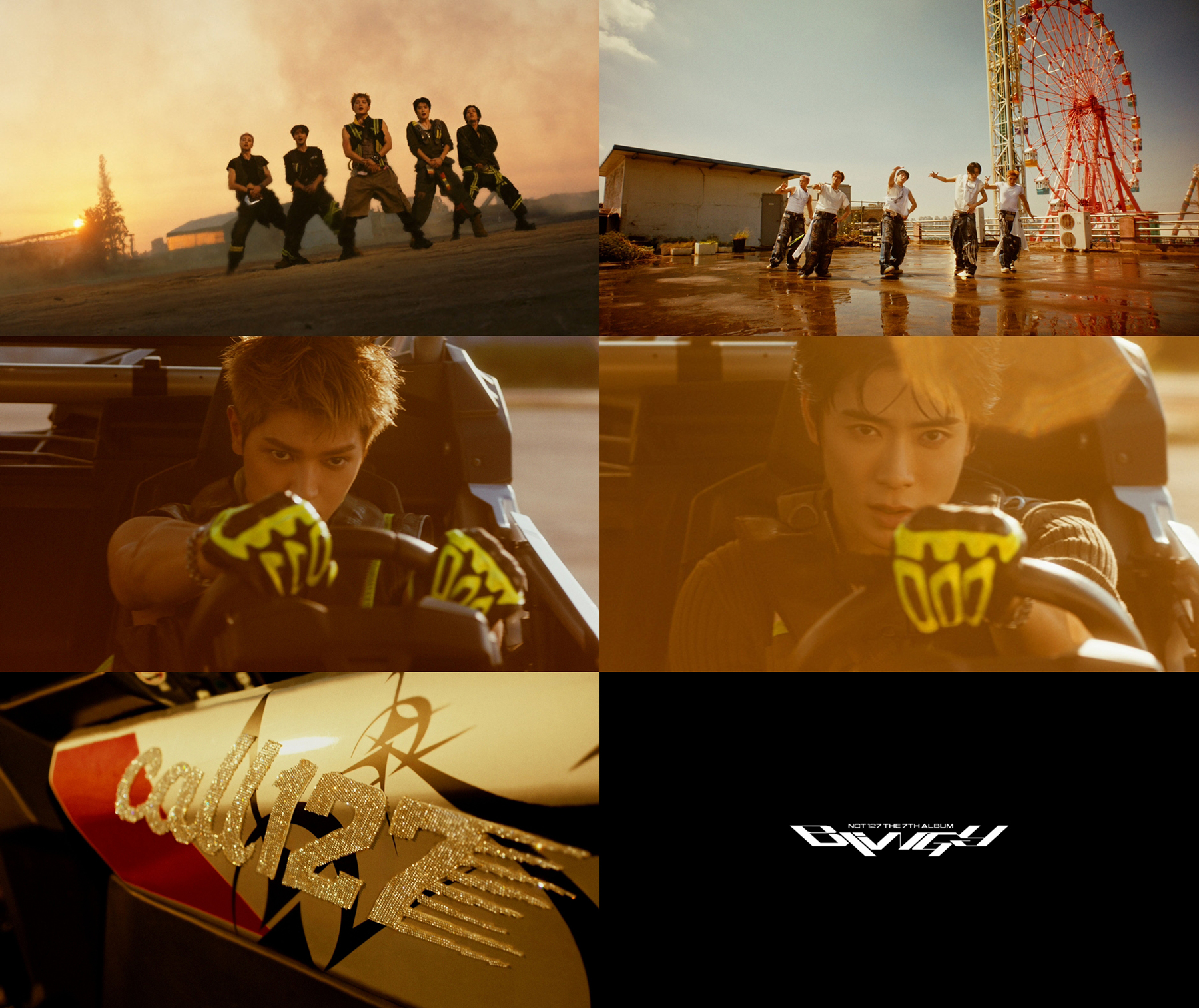 NCT 127 タイトル曲「Blingy」ミュージックビデオティーザーのキャプチャー画像