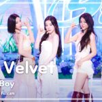 Red Velvet　ショー!音楽中心　2分48秒　ジョイの頭に落ちた羽