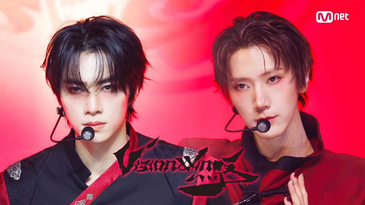 WayV　M COUNTDOWN　MVと同じ赤と黒でそろえた〝Vision Wings〟　テン・シャオジュン・クンの直カム