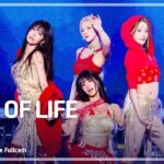 KISS OF LIFE　ショー!音楽中心　赤で揃えた〝SWEAT〟　踊りながら歌う4人にコメント集中