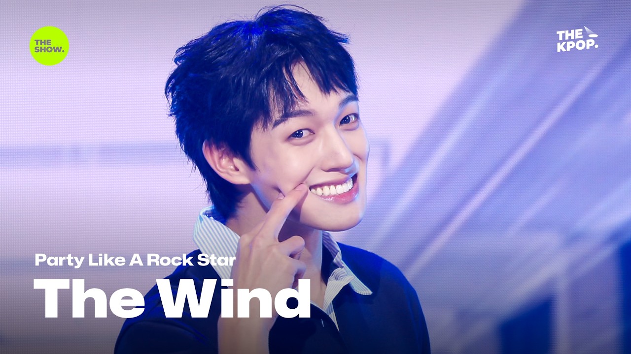 The Wind　THE SHOW　青空のLEDを背に5人でそろえた「Party Like A Rock Star」