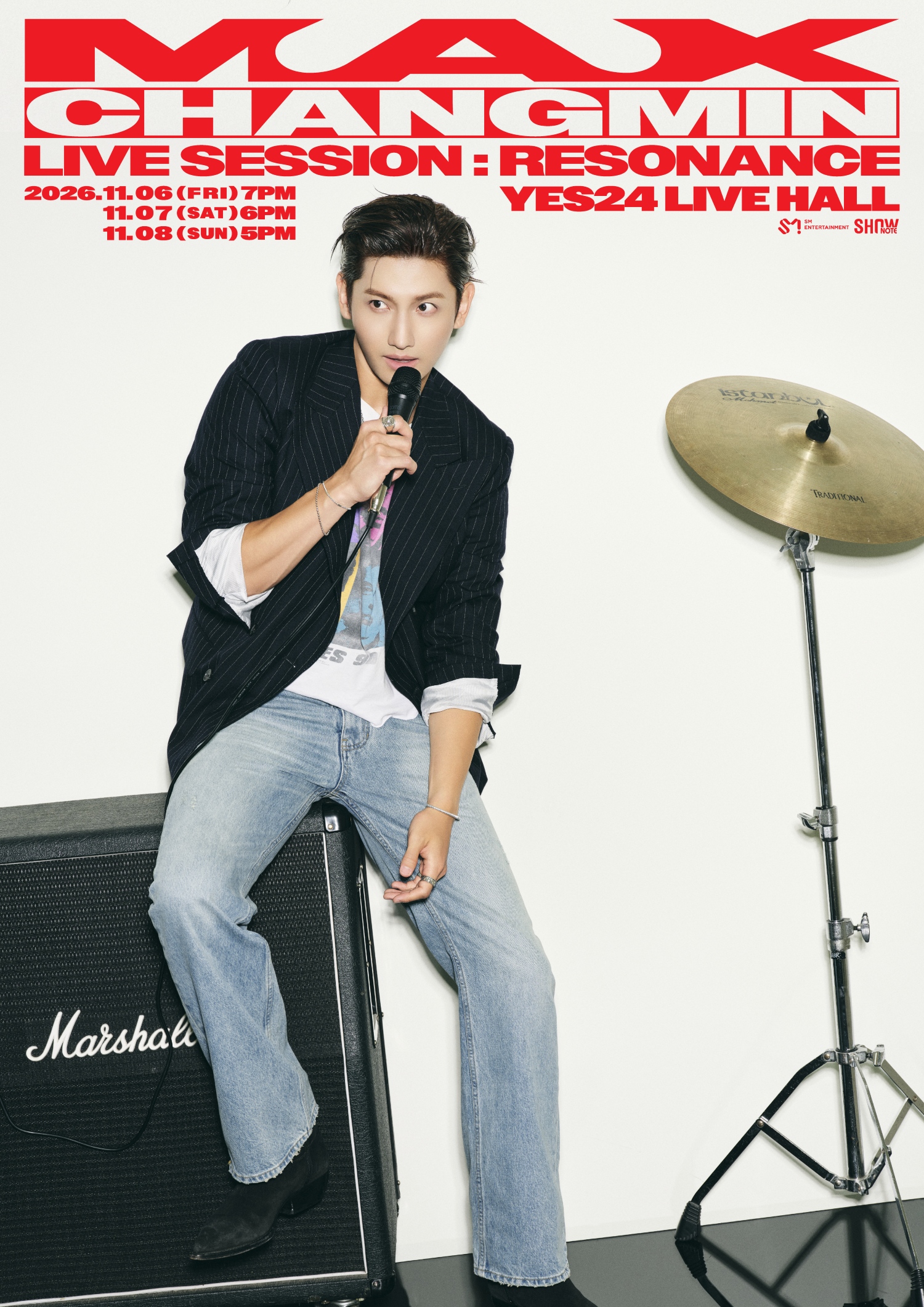 東方神起 チャンミン ライブツアー「RESONANCE」ソウル公演ポスター