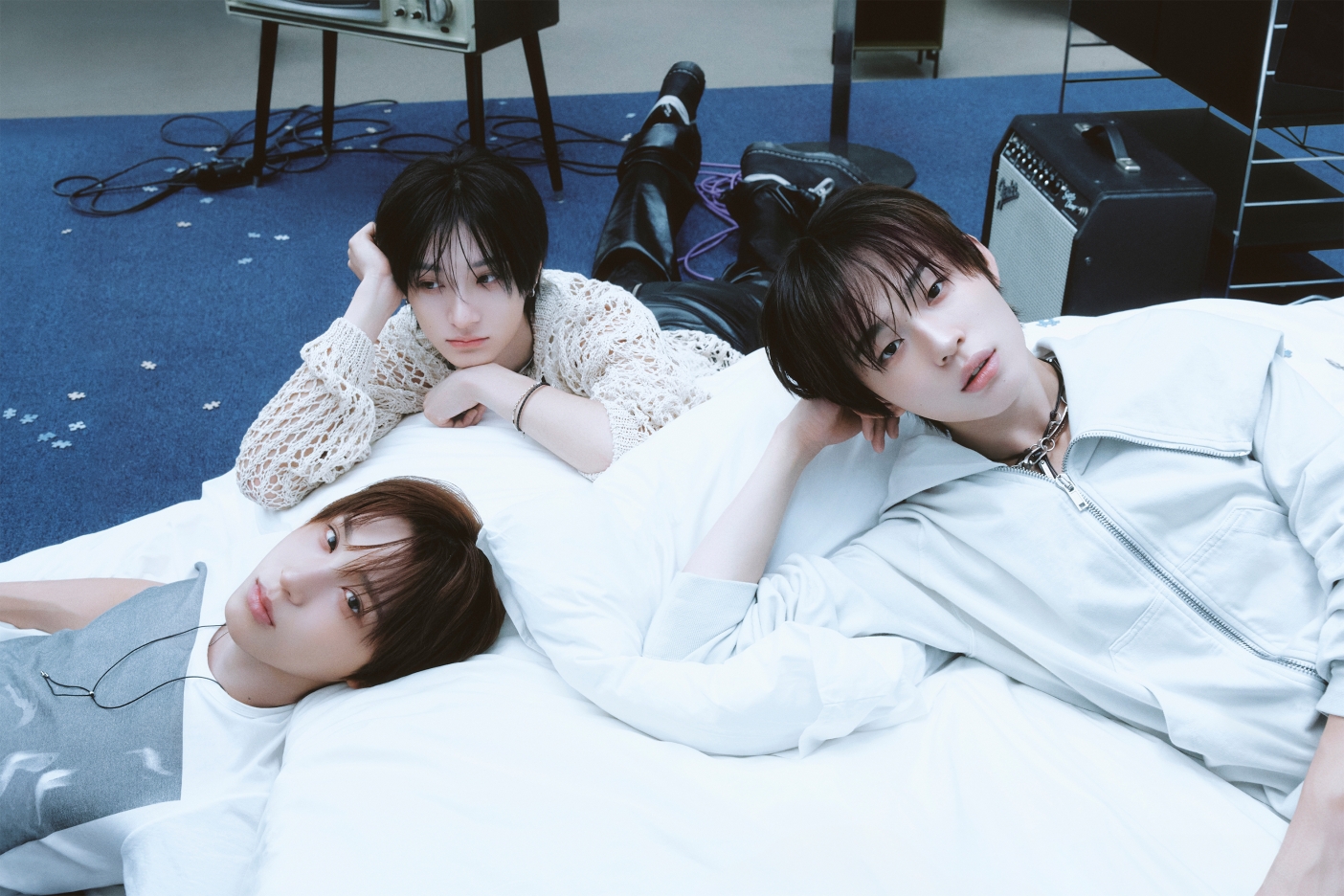 KickFlip「未完成」ユニットコンセプトフォト（左からジュワン、ドンファ、ケイジュ）