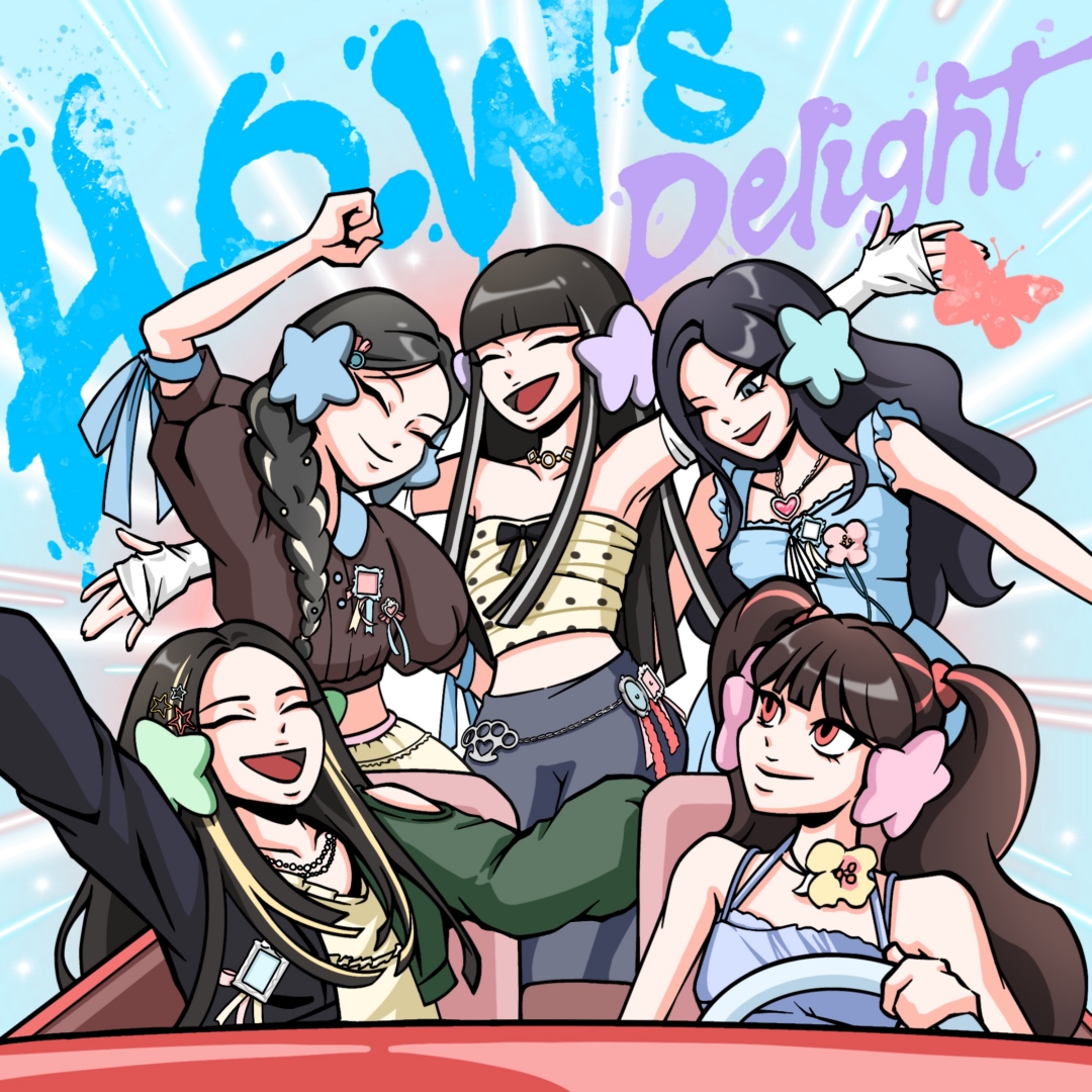 HEART OF WOMAN「H.O.W's Delight」カバーアートワーク
