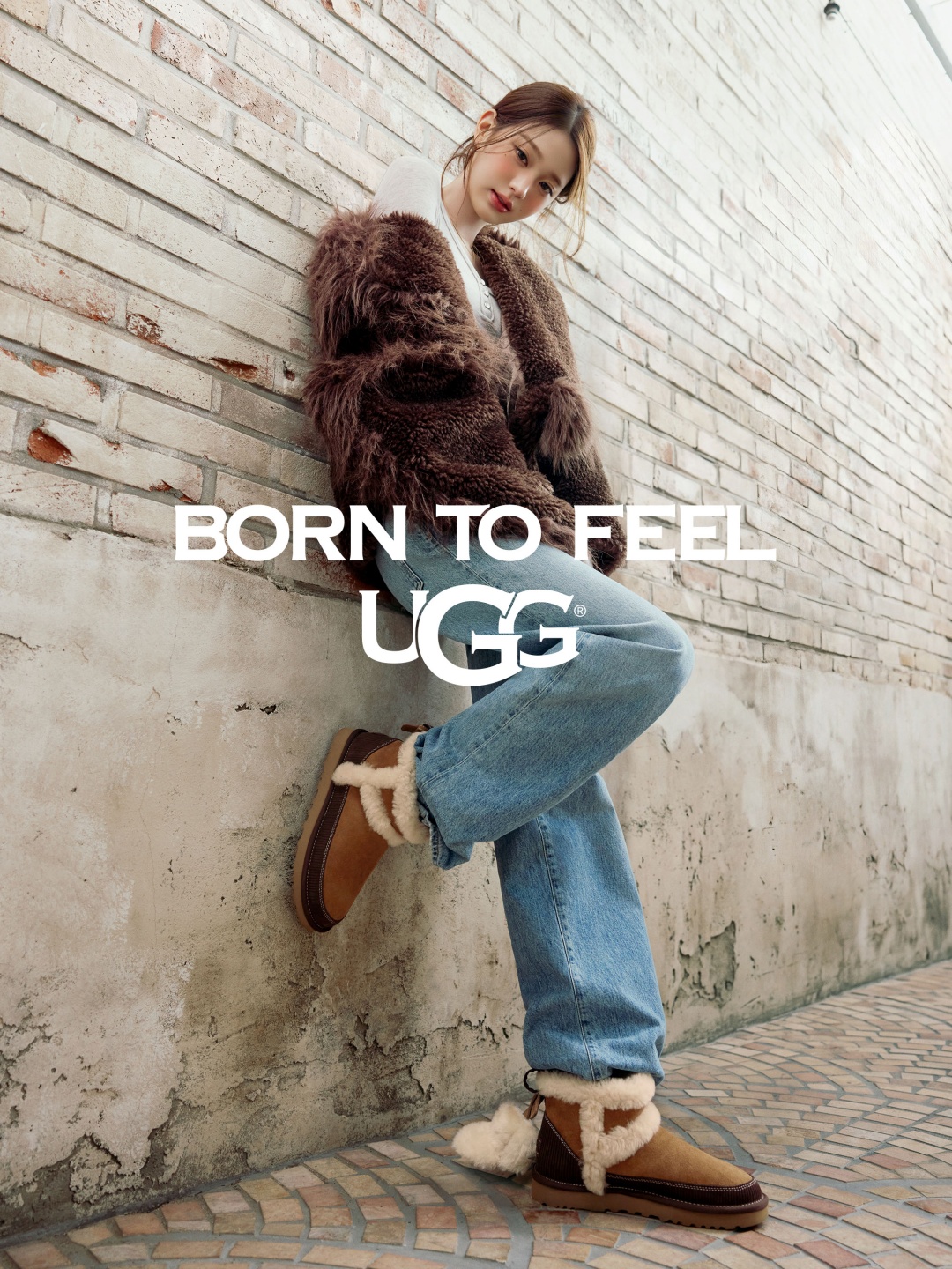 UGGの新作を身につけたIVEチャン・ウォニョン