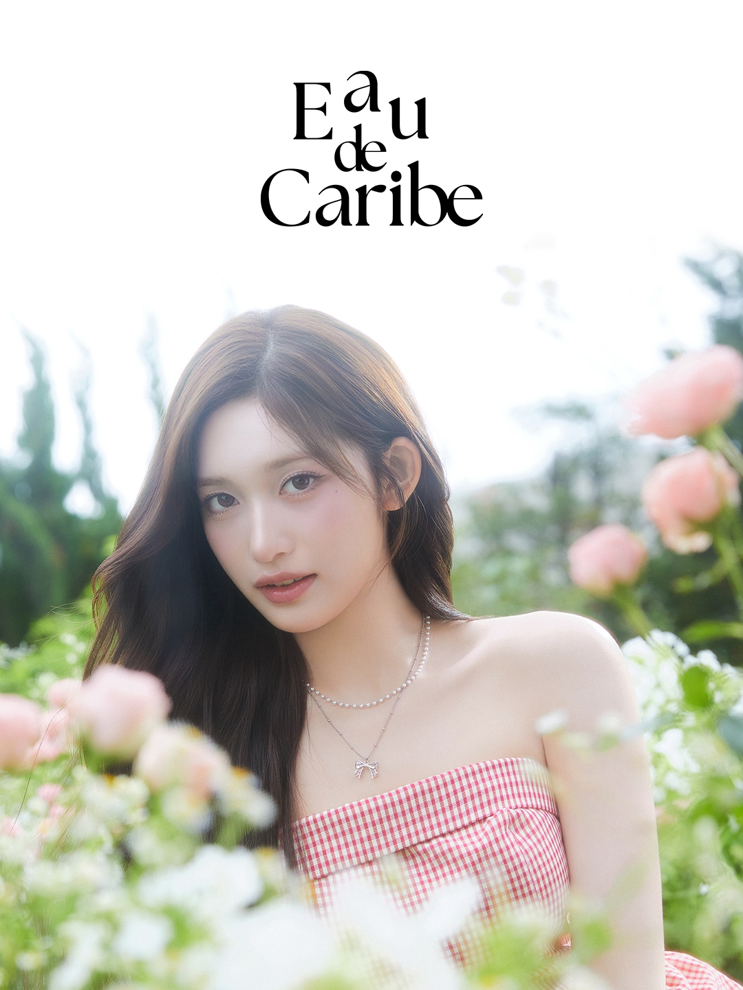 eau de caribeのアンバサダーに抜擢されたIVE イソ