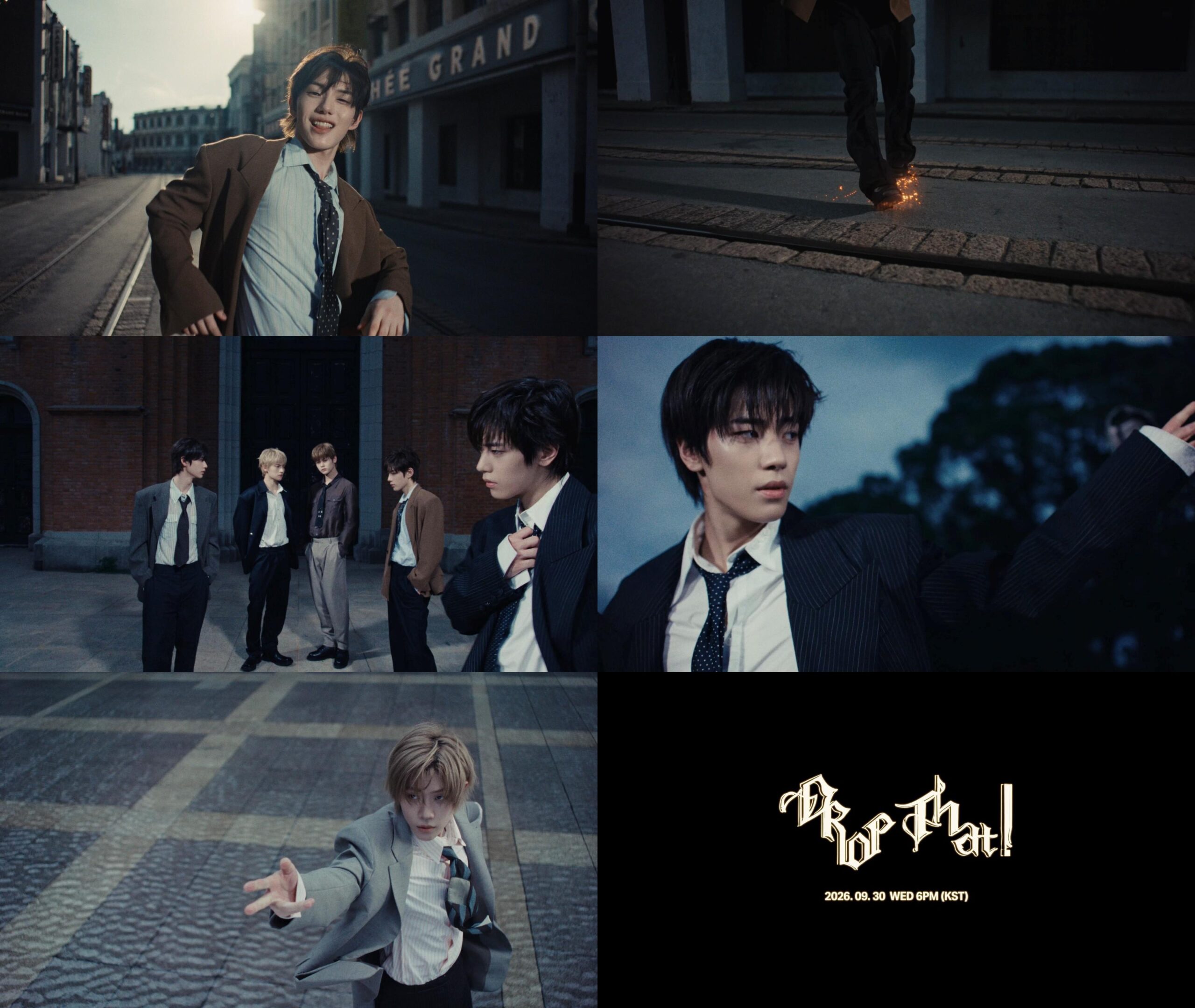 CLOSE YOUR EYES「Drop That!」MVティザー写真（メンバー全員）