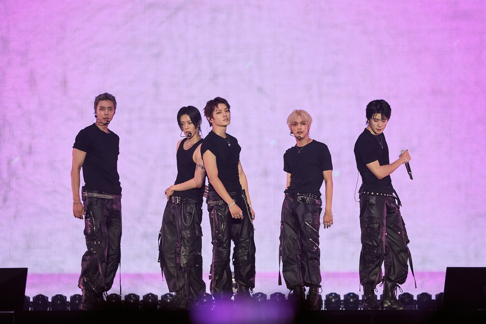 ソウル公演でパフォーマンスを披露するNCT 127