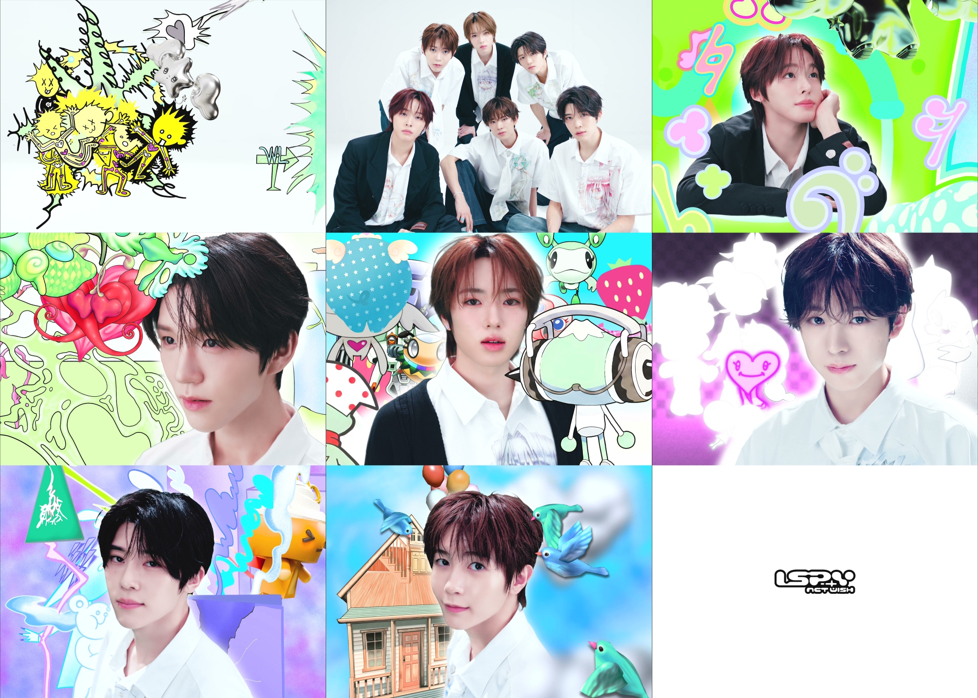 NCT WISHのミニ4集「I SPY」トレーラー「Lover Boy」の一場面