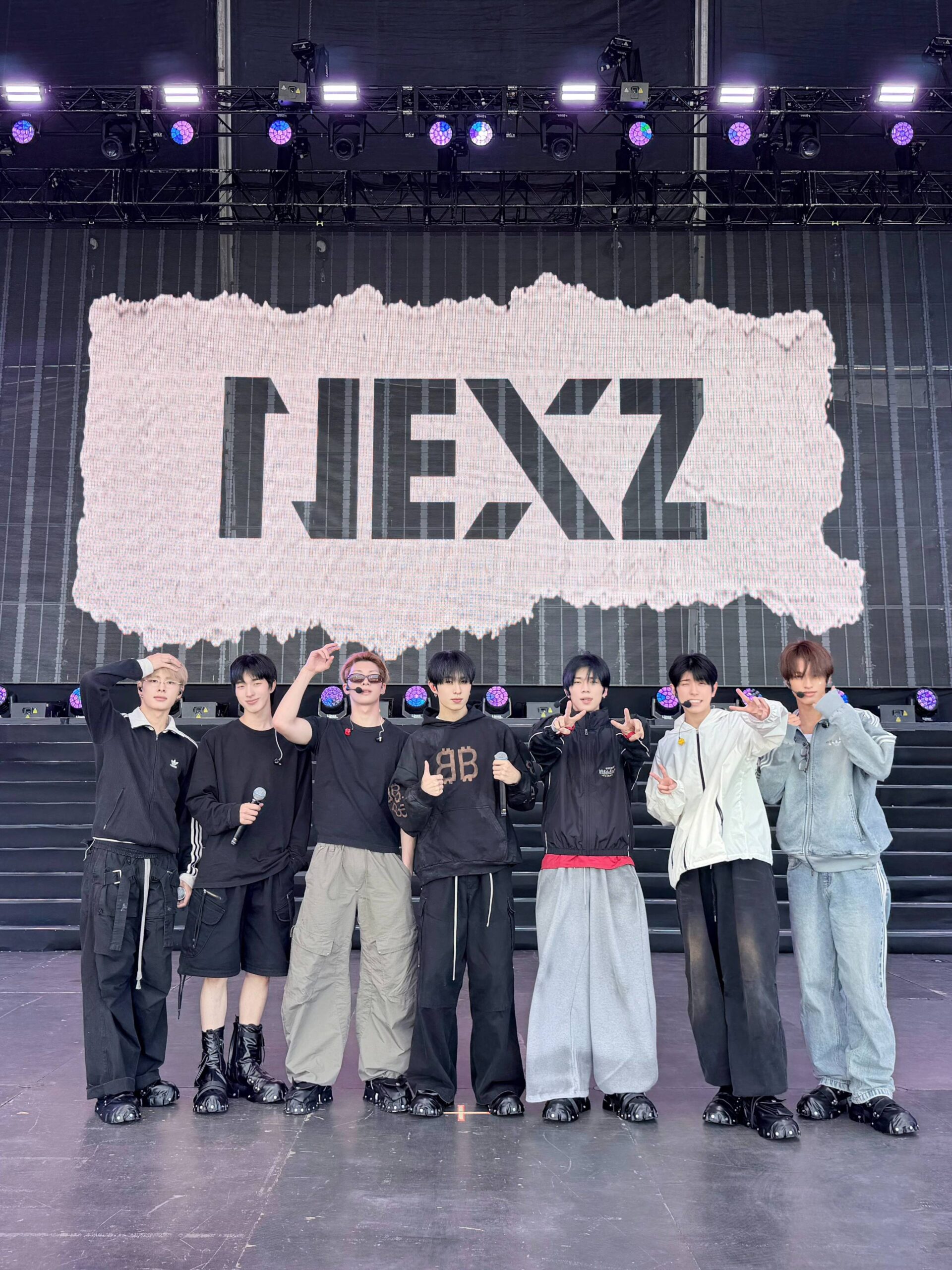 「STRAYCITY」ボゴタ公演のリハーサルに臨むNEXZ