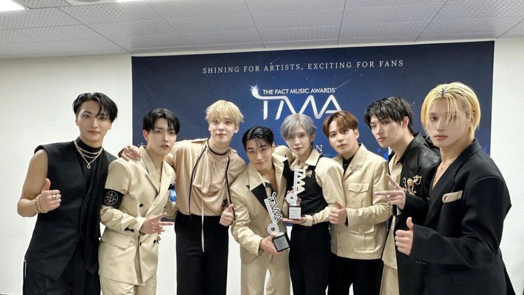 ATEEZ　2026 TMAで大賞受賞　通算8回目　「今年のアーティスト」と2冠