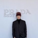 NCT ジェヒョン　プラダ2027年春夏ウィメンズショーにアンバサダーとして6回目の出席