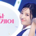 i-dle ソヨン　M COUNTDOWN　オフィスのセットで〝退社〟　マイクを置いて踊ったラストサビ前