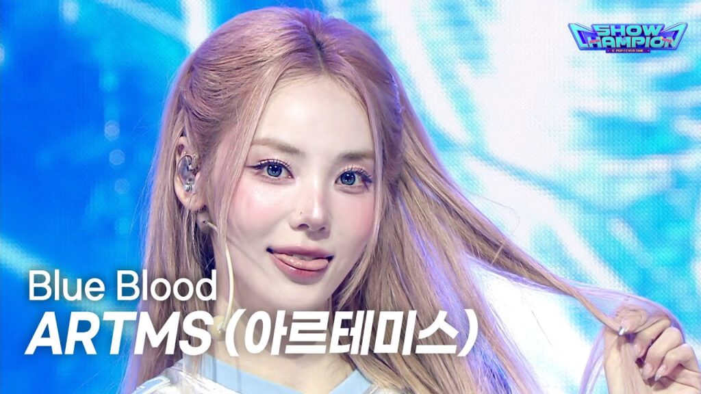 ARTMS　Show Champion「Blue Blood」で新衣装　ジンソルがエンディング妖精