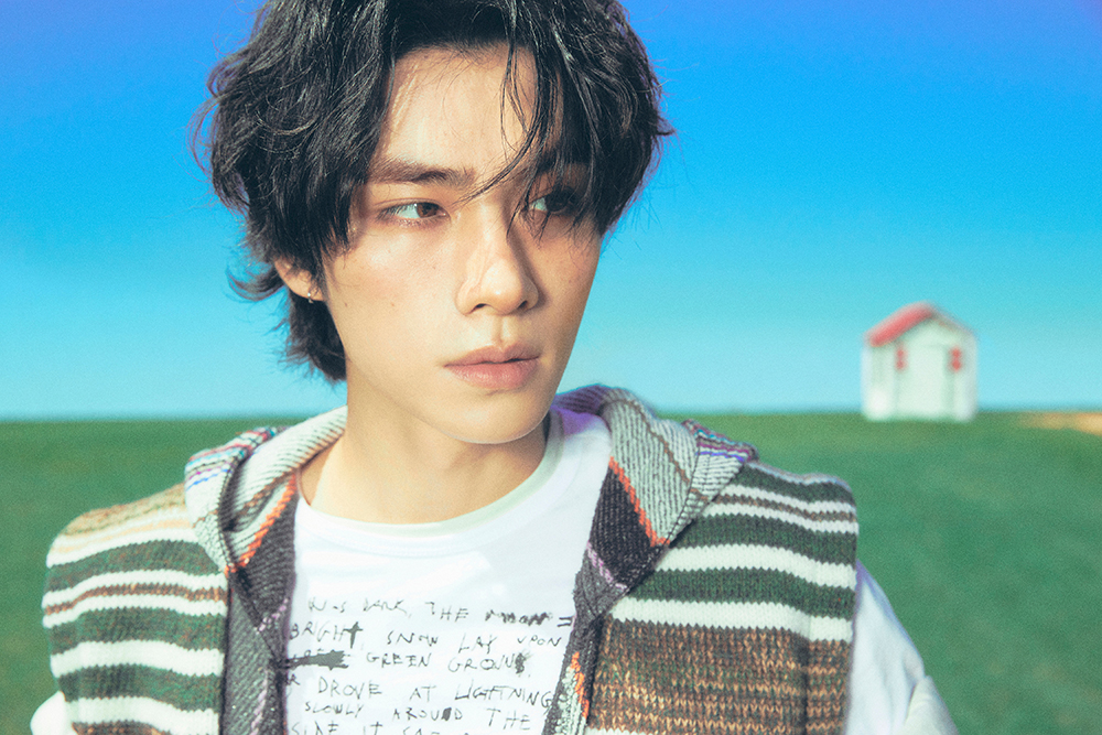 シャオジュンの初のミニアルバム「Hey, Somebody」のティザーイメージ