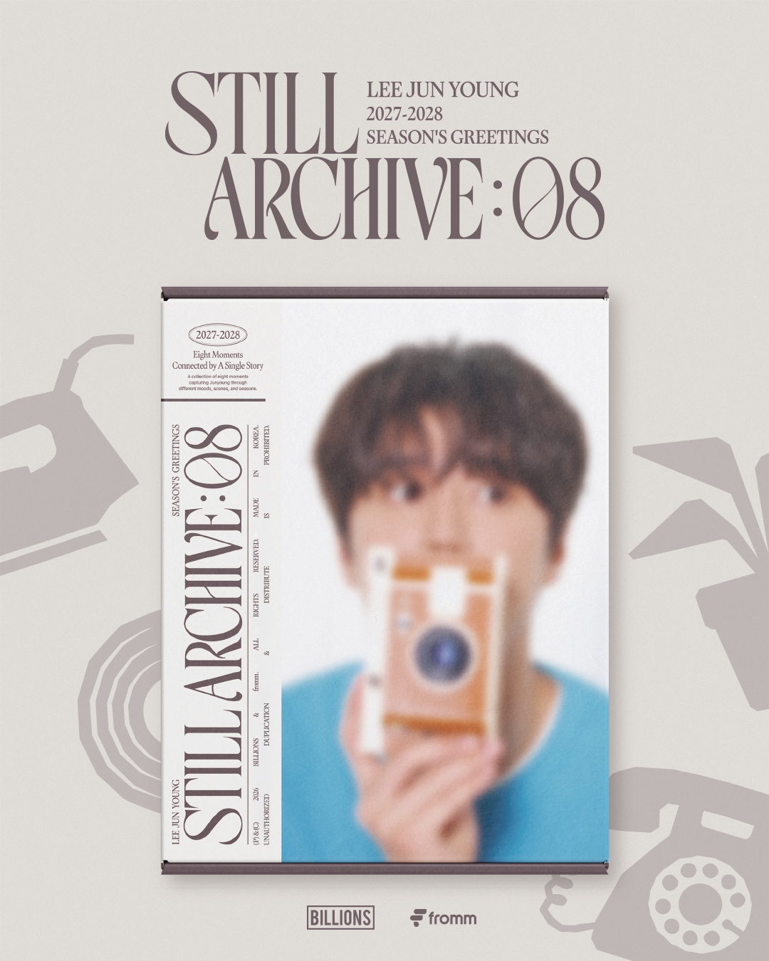 イ・ジュニョン 初のシーズングリーティング「STILL ARCHIVE : 08」